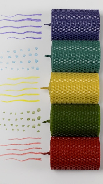 wybrane próbki haftów